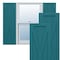 Ekena Millwork True Fit PVC Single X-Board Farmhouse Fixed Mount Shutters, Antigua, 18W x 62H, PR TFP001FH18X062AN - alternate 1