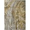 Homeroots 5' X 8' Brown Taupe And Gold Abstract Washable Indoor Outdoor Area Rug 577933 - alternate 8