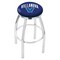 Holland Bar Stool Co 30" Chrome Villanova Swivel Bar Stool, Accent Ring L8C2C30Vilnva - alternate 1