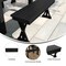 Flash Furniture HERCULES 40in x 12in Black Antique Solid Pine Farmhouse Folding Bench w/Foldable Locking X-Legs XA-B-40X12-XLEGS-BW-GG - alternate 9