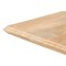 Homeroots 75" Beige Solid Wood Double Pedestal Base Dining Table 554333 - alternate 8