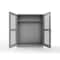 Strong Hold 14 GA Industrial Ventilated (Hex) Uniform Cabinet with Hanger Rod 56-H-WR-241-L - alternate 1