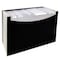 C-Line Products 8-1/2" x 14" Legal Size Black 21-Pocket Stand-Up Expanding File, 1/EA 48221 - alternate 1