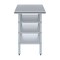 Amgood 24in D x 24in L Stainless Steel Table, Three Undershelves AMG WT-2424-3SH-Z - alternate 8