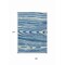 Homeroots 9' X 12' Navy Blue Denim Blue And Ivory Faux Bois Washable Indoor Outdoor Area Rug 614495 - alternate 8