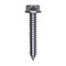 Auveco 14 x 1 1/2in Indented Hex Washer Head Tapping Screw Zinc, 100PK 2976 - alternate 1