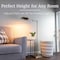 Lavish Home Floor Lamp with Adjustable Heights, 360 Degree Swing Arm, & Stable Base Pharmacy Task Light 72-TSKLMP-1 - alternate 10