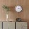Clockswise 10-inch Non-Ticking Quartz Wall Clock with Thermometer & Hygrometer - Battery Operated QI004747.SI.10 - alternate 10