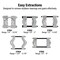 Sunex Bearing Splitter 5 Piece Kit 57BSKIT - alternate 2