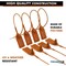Kable Kontrol Pull Tight Cable Zip Tie Seals, Numbered Tamper Evident, 12in L, 50 Lbs Strength, Orange, 50PK CTPT-12-50-OR - alternate 6
