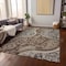 Homeroots 3' X 5' Brown Beige And Tan Floral Medallion Washable Indoor Outdoor Area Rug 603173 - alternate 9