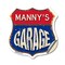 Signmission Manny's Garage, 12 Inch X 12 Inch, Vinyl Decal SHI-D-12-383-MANNY - alternate 1