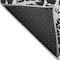 Homeroots 8' X 10' Black and White Abstract Washable Non Skid Indoor Outdoor Area Rug 559241 - alternate 9
