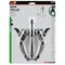 Performance Tool 4 in. Gear Puller, 2-Jaw, Heat Treated Alloy Steel, Drop Forged, Plated W84500 - alternate 6