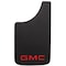 Plasticolor Universal 11 x 19 Set Of 2 Flat White GMC Logo Black Fiberglass Reinforced Screw On 000545R01 - alternate 1