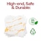 Smarty Had A Party White with Gold Marble Paper BeverageCocktail Napkins 600 Napkins, 600PK 3291-CASE - alternate 10