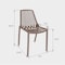 Leisuremod Acken Plastic Dining Side Chair, Taupe ACK18TP - alternate 8