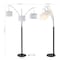 Jonathan Y Barrie 78.5" 3-Light Mid-Century Modern Head-Adjustable Iron LED Arc Floor Lamp, Oil Rubbed Bronze JYL3077A - alternate 9