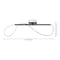 Jonathan Y Alessio 33" Contemporary Minimalist 360 Adjustable Silicone Neon Rope Dimmable Linear Integrated LED JYL7137B - alternate 16