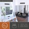 Vaxcel Lowell 4-Light Vanity Light, Matte Black, Clear Glass, 30-In. Wide W0590 - alternate 9
