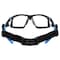 General Electric 05 Series Anti-Fog Impact-Resistant Safety Glasses Clear Lens Black/Blue Frame 1 pk GE105CAF - alternate 7