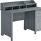 Homeroots 47" Gray Wood Writing Desk 723762 - alternate 6