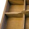 Homeroots 21in Brown Rustic Solid Wood Divided Caddy 636191 - alternate 6