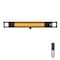 Deko Living 1500W Wall Mounted Infrared Heater with Carbon Fiber Tube COH40001 - alternate 1
