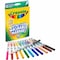 Crayola Red, Orange, Yellow, Green, Blue, Violet, Brown, Black, Gray, Flamingo Pink, Sandy Tan 12 PK 587813 - alternate 1