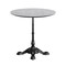 Flash Furniture 31.25" RD Outdoor Tabletop, Gray Faux Concrete, Seamless Surface Technology, 22.75x22.75 Black Base ST-RD31-CMGY-SDAT2222-GG - alternate 10