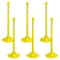 Mr. Chain Yellow Reflective Light Duty Stanchion (6-Pack) 91549-6 - alternate 1