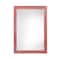 Homeroots 11" x 14" Red Solid Wood Hanging Picture Frame 380317 - alternate 1