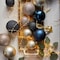 Decoris Gold Assorted Shatterproof Ornaments 9020739 - alternate 3