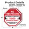 Signmission No Trespassing This Property Is Pro, 6 inch X 6 inch, Plastic Sign, 2PK OC-P-2PACK-6-101 - alternate 7