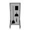 5S Supplies Housekeeping Shadow Board Broom Station V13, Gray / Black, Broom, No Text HSB-V13-GRAY/BLACK-BO-NO TEXT - alternate 1