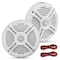 Pyle 250 Watt Marine Speaker System PLMRX67 - alternate 1
