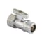 Kingston Brass 1/2" FIP x 1/2" MIP Quarter-Turn Quarter-Turn Straight Shut-Off Valve, Polished Chrome KB400V1 - alternate 1
