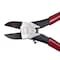 Klein Tools 7 3/4 in Diagonal Cutting Plier Flush Cut Narrow Nose Uninsulated D227-7C - alternate 9