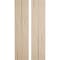 Ekena Millwork Rustic Two Board Joined Board-n-Batten Pecky Cypress Faux Wood Shutters w/No Batten, 11"W x 80"H SHUBJN11X80PCPR - alternate 1