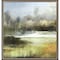 Homeroots A Quiet Place Canvas Silver Floater Frame Print Wall Art 416805 - alternate 1