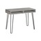 Homeroots 40" Gray and Black Wood and Metal Hairpin Computer Desk 489979 - alternate 1