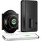 Wrightmaster 3 in 1 Aluminum Smart Lock Deadbolt with App Biometric Door Knob, Keyless Entry Door Lock, in Black ZR-B2 - alternate 1