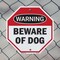 Signmission Warning Beware of Dog, 6 inch X 6 inch, Plastic Sign, 2PK OC-P-2PACK-6-337 - alternate 7