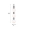 Afx Baroque - LED Pendant - 32in - Black BRQP32LAJUDBK - alternate 9