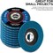 Neiko Jumbo Zirconia Flap Disc, 40 Grit, Bevel Type #29, 10 Pack 11257A - alternate 5