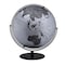 Homeroots 21" Black And Silver Modern Polyresin Globe 468306 - alternate 1