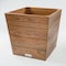 Homeroots 12in Brown Wood Indoor Outdoor Square Planter Box 476246 - alternate 6