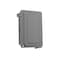 Sigma Engineered Solutions Weatherproof Cover Rectangle Die-Cast Metal 1 gang Gray 14434M - alternate 9