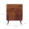 Homeroots 38in Chestnut Solid Wood Accent Cabinet With Two Doors And Two Drawers 654270 - alternate 10