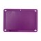 Brady Blank Tags, Plastic, Polyester, 3 3/16 in H x 4 11/16 in W, Not Applicable Dia., Purple, Rectangle TAG-UTIL-PUR25 - alternate 1